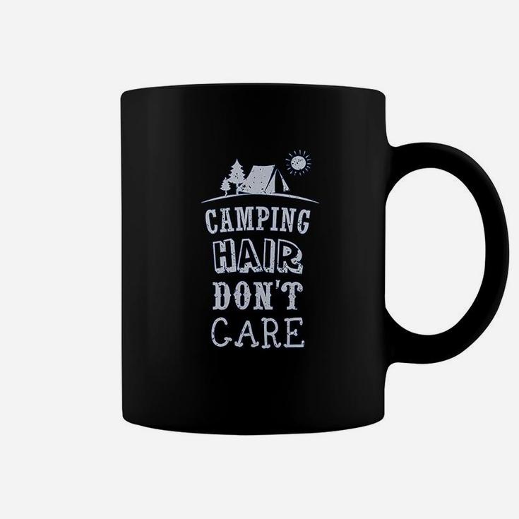Camping Hair Dont Care Funny Camping Gift Coffee Mug
