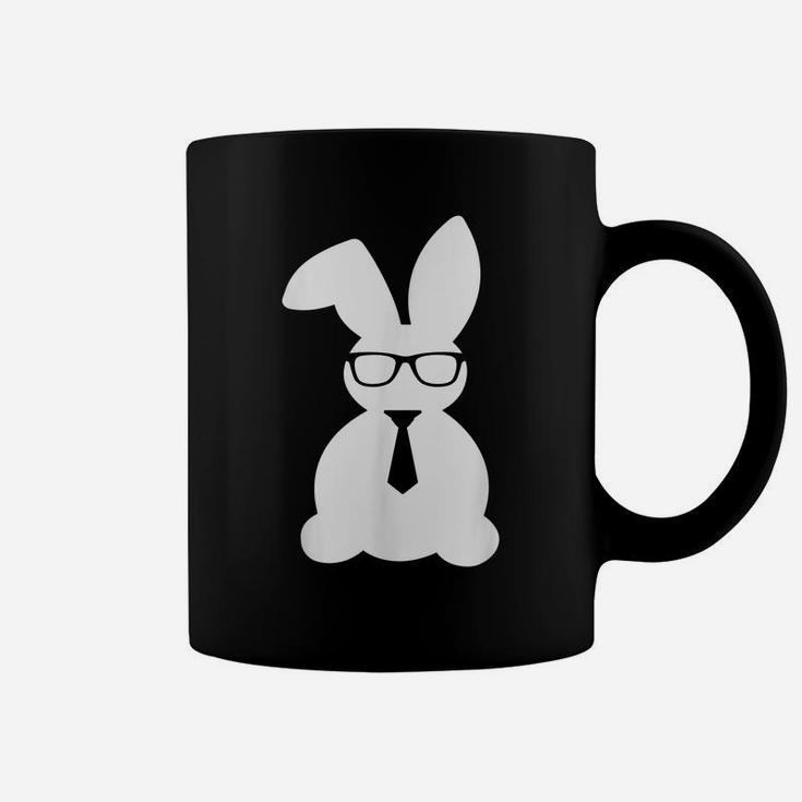 Cute Bunny Bow Tie Men Boys Kids Funny Easter Day Coffee Mug