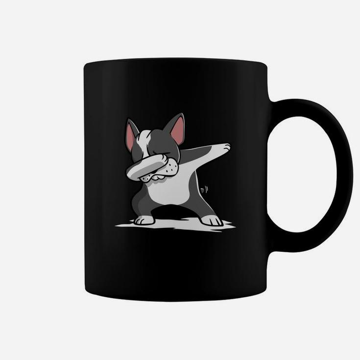 Dabbing Boston Terrier Funny Dab Dance Dog Gift Tee Coffee Mug