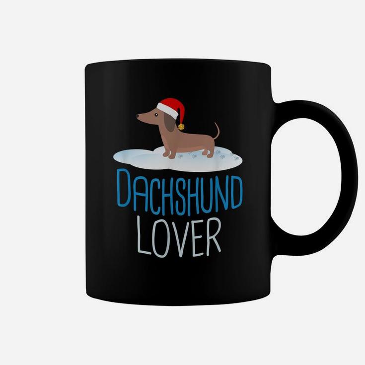 Dachshund Lover Christmas  Holidays Weiner Dog Tee Coffee Mug
