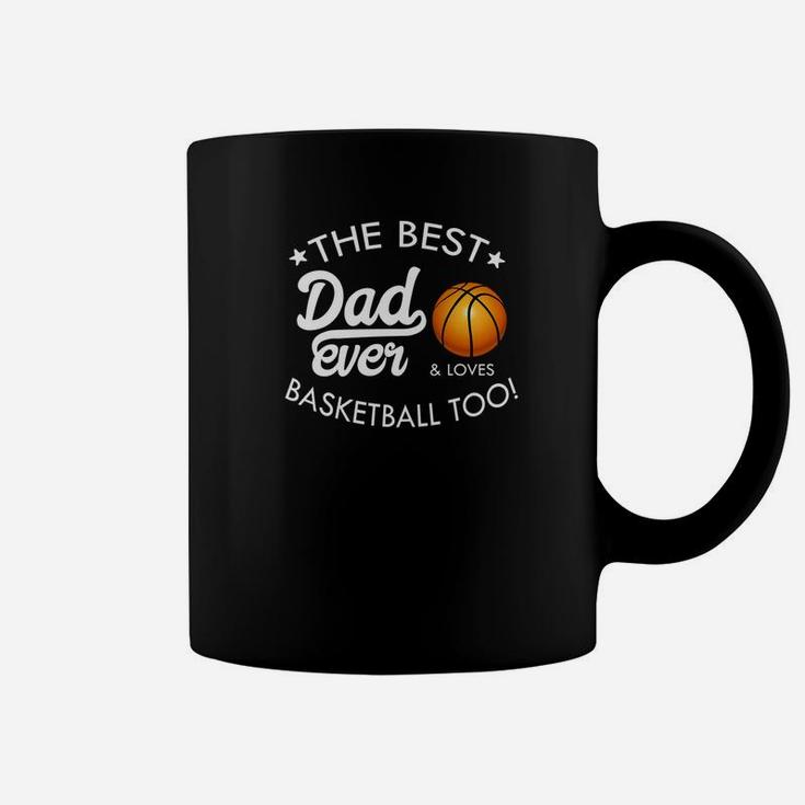 Dad Best Dad Ever Basketball Lover Premium Coffee Mug
