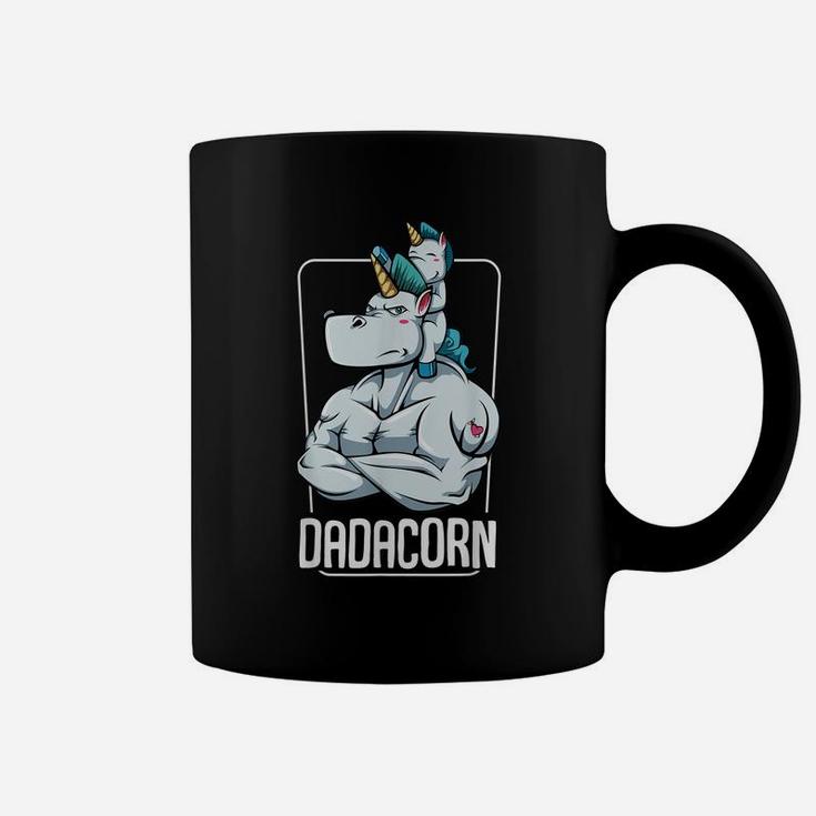 Dadacorn - Proud Unicorn Dad And Baby Best Papa Ever Coffee Mug