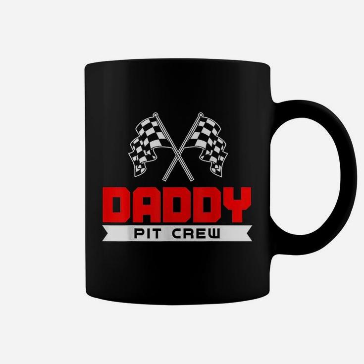 Daddy Pit Crew Funny Birthday Racing Car Race Dad Men Gift Coffee Mug