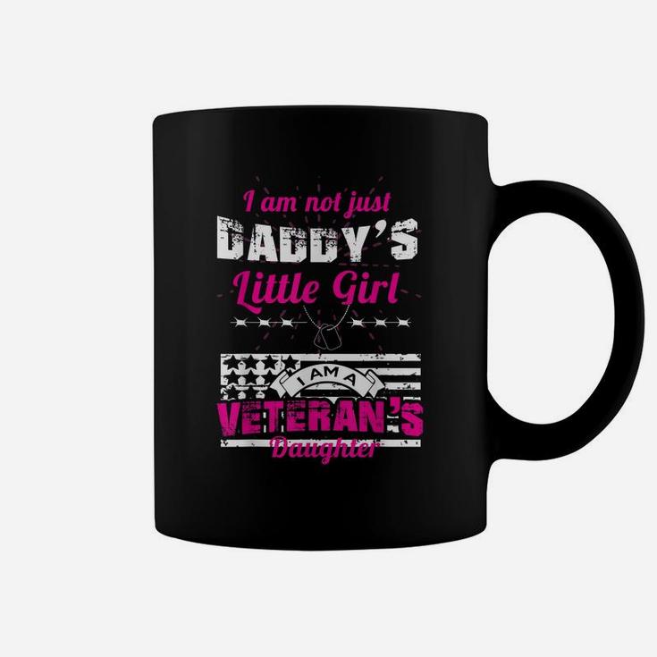 Daddy's Little Girl Veteran's Daughter T Shirt Coffee Mug