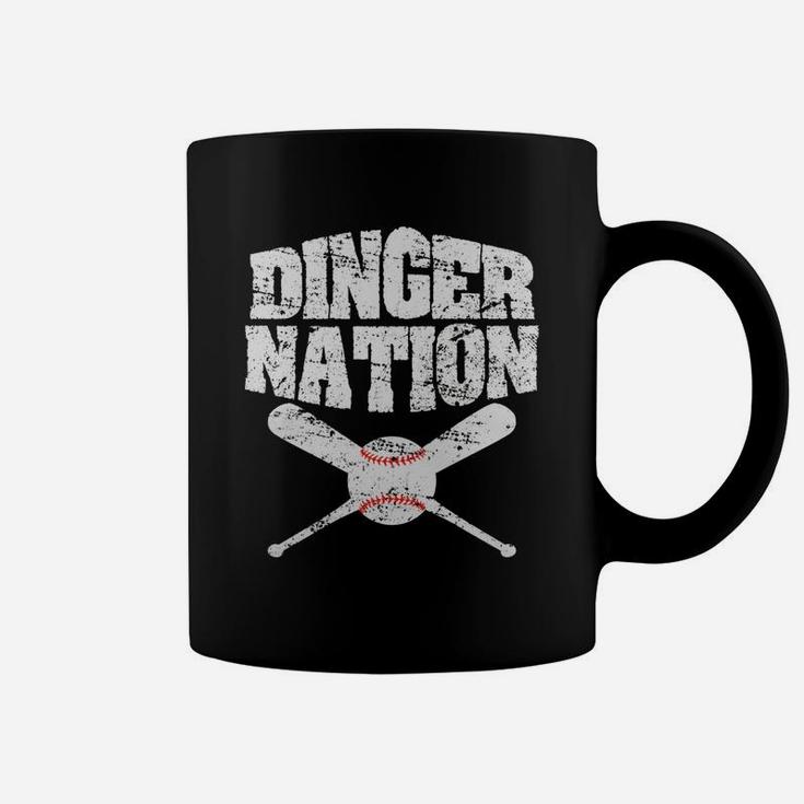 Dinger Nation Baseball T Shirt Black Youth B073w43g1z 1 Coffee Mug