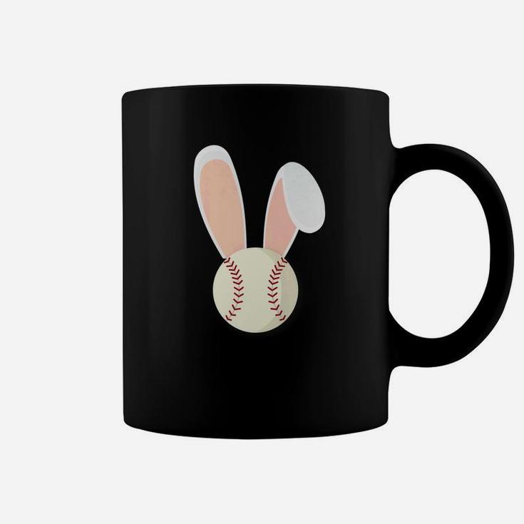 Easter Rabbit Bunny Ears Baseball Sports Holiday Cartoon Premium Coffee Mug