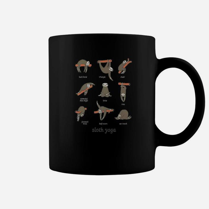 Eecute Sloth Sloth Yoga Definitive For Men Women Coffee Mug