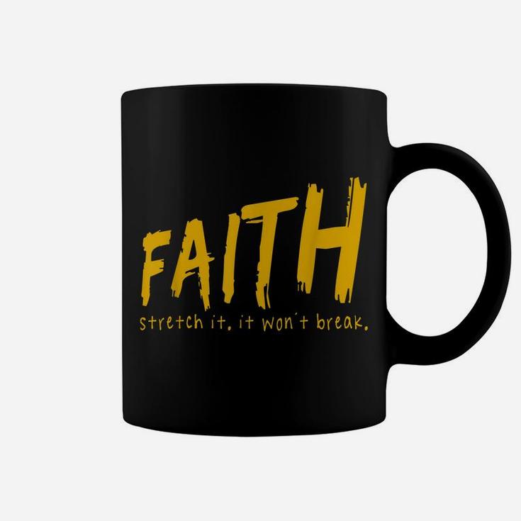 Faith Based Apparel Plus Size Christian Believer Funny Tee Coffee Mug