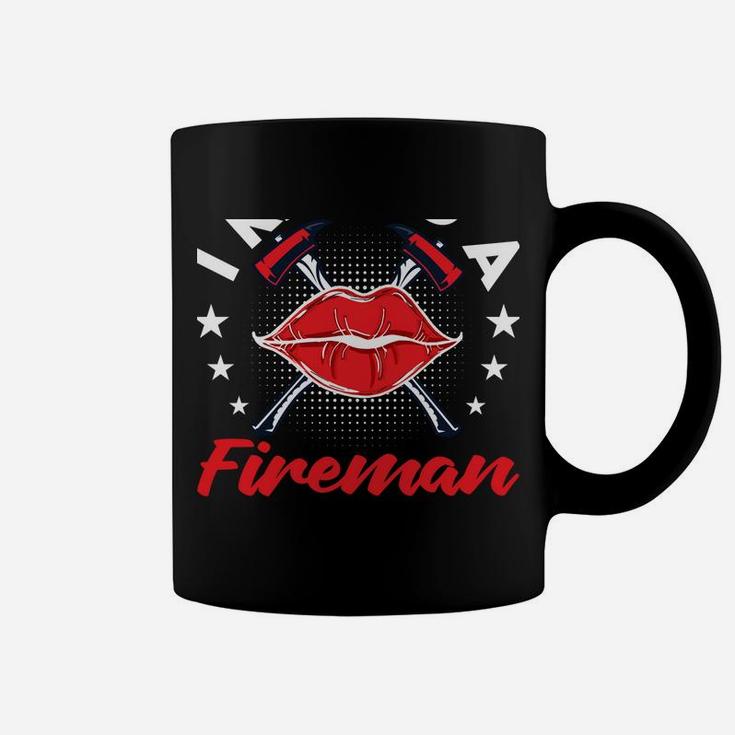 Firefighter Wife Courage First Responder Husband Proud Love Coffee Mug