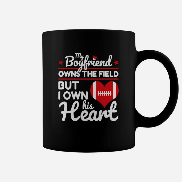 Football Boyfriend T Shirt Girlfriend Gift Coffee Mug