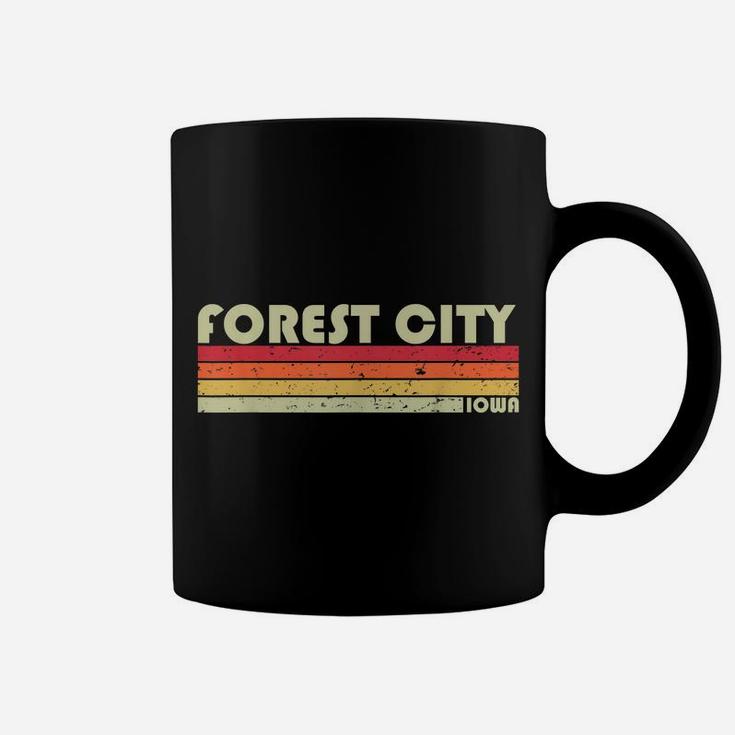 FOREST CITY IA IOWA Funny City Home Roots Gift Retro 70S 80S Coffee Mug