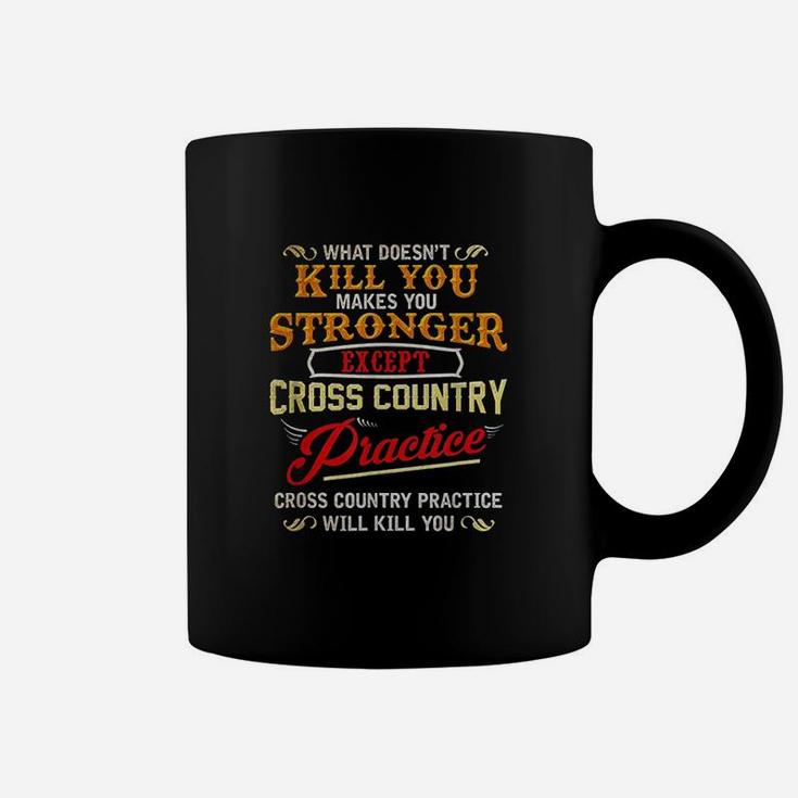 Funny Cross Country Runner Gift For Running Coach Coffee Mug