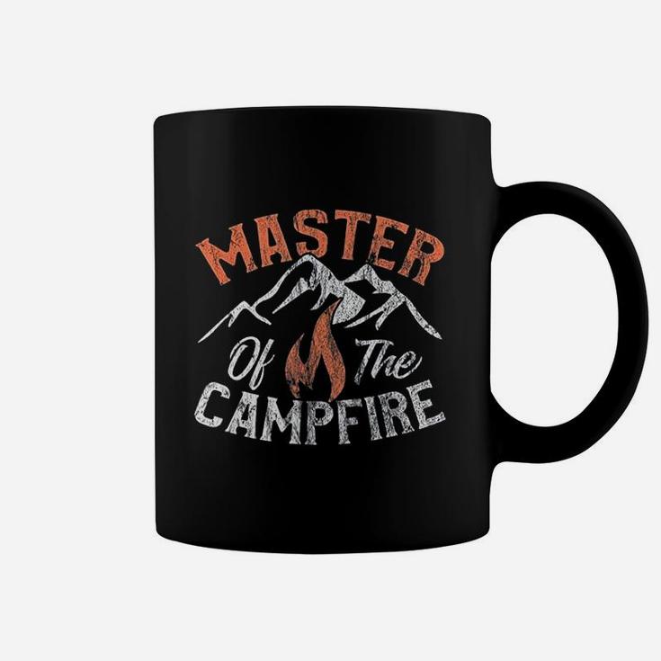 Funny Outdoor Camping Gifts Men Women Master Of Campfire Coffee Mug
