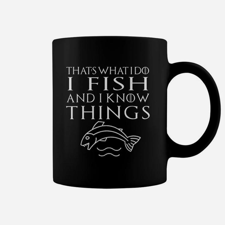 Funny Thats What I Do Quote Fishing Men Women Gift Coffee Mug