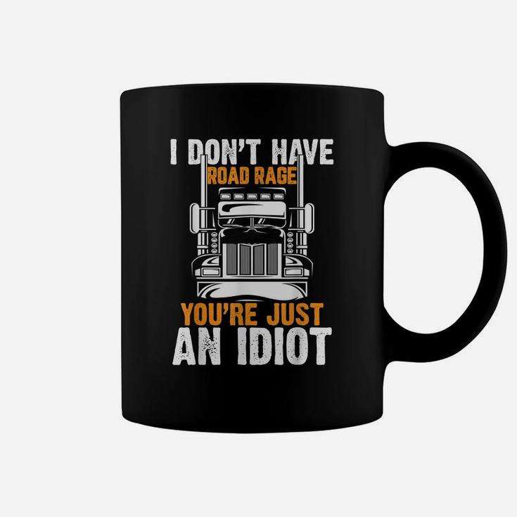 Funny Trucker Truck Driver Trucking Dads Father Men Gift Coffee Mug