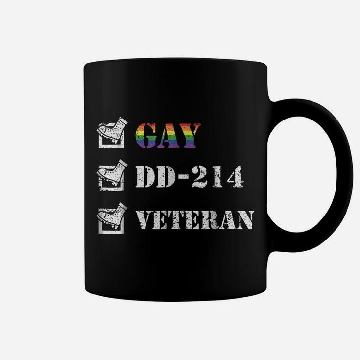 Gay Veteran Checklist Lgbt Veterans Day Gift Shirt Coffee Mug