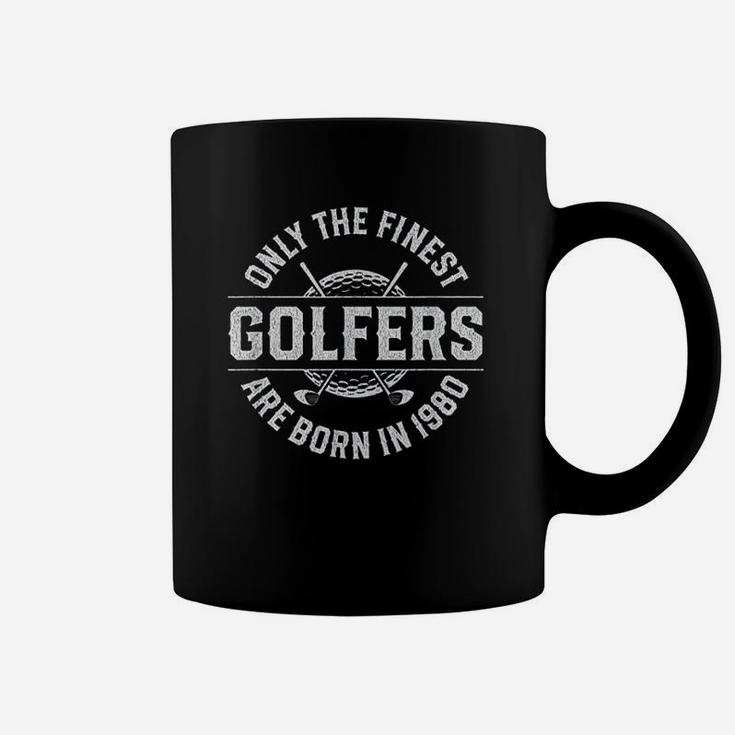 Gift For 41 Year Old Golfer Golfing 1980 41st Birthday Coffee Mug