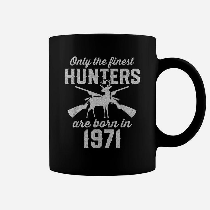 Gift For 49 Year Old Deer Hunter 49Th Birthday 1971 Hunting Coffee Mug