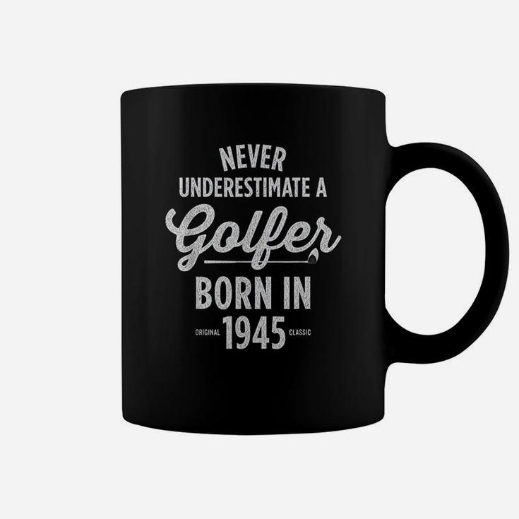 Gift For 76 Year Old Golfer Golfing 1945 Coffee Mug