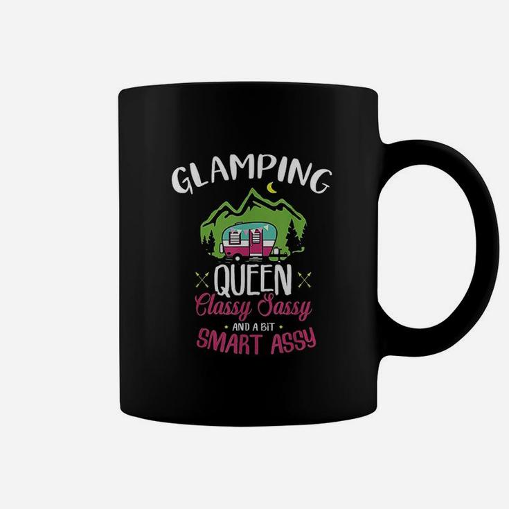 Glamping Queen Classy Sassy Smart Assy Camping Coffee Mug