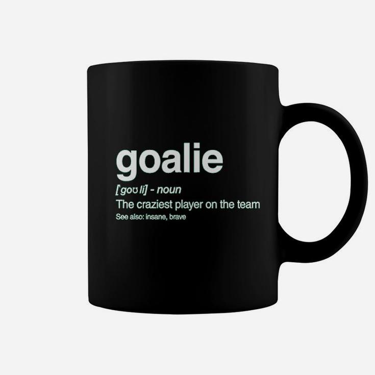 Goalie Definition Funny Loudest Player Soccer Goalkeeper Gift Idea Coffee Mug