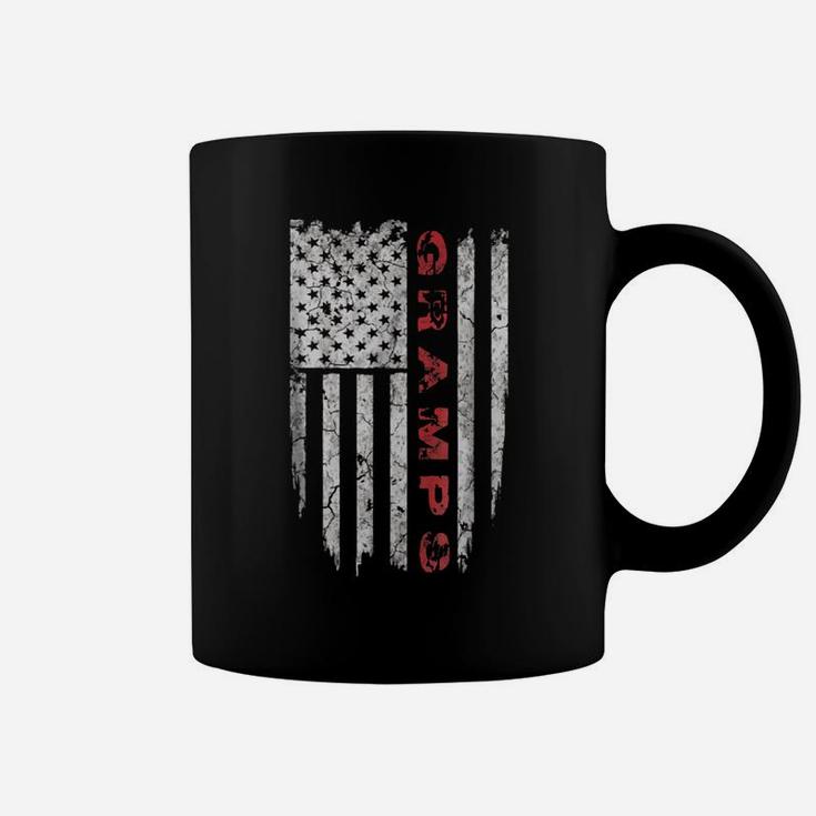 Gramps American Flag T-Shirt Grandpa Gifts Men Tee Shirts Coffee Mug