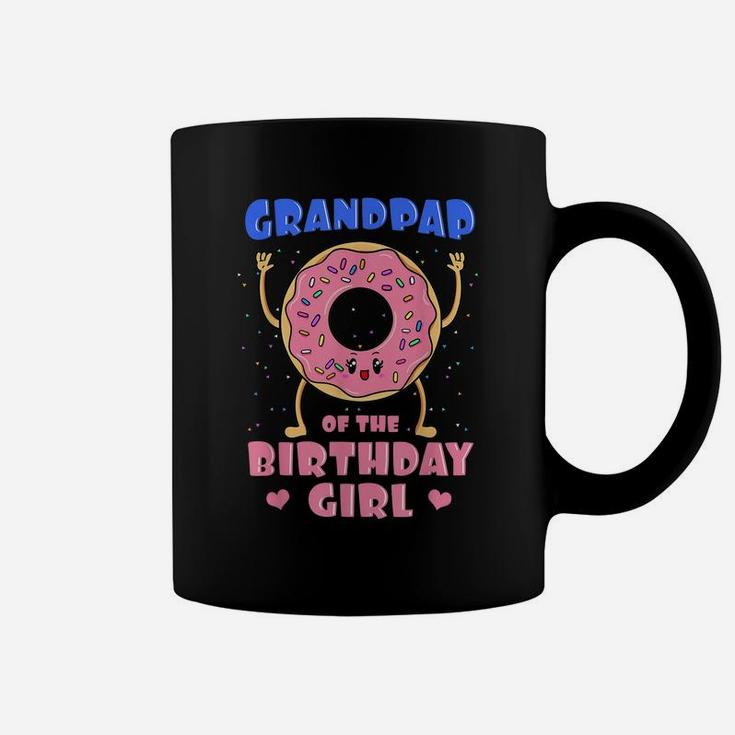 Grandpap Of The Birthday Girl Donut Bday Party Grandfather Coffee Mug