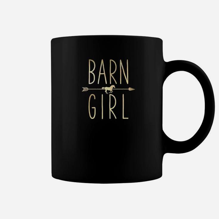 Horse Barn Girl I Love My Horses Racing Riding Gifts Coffee Mug
