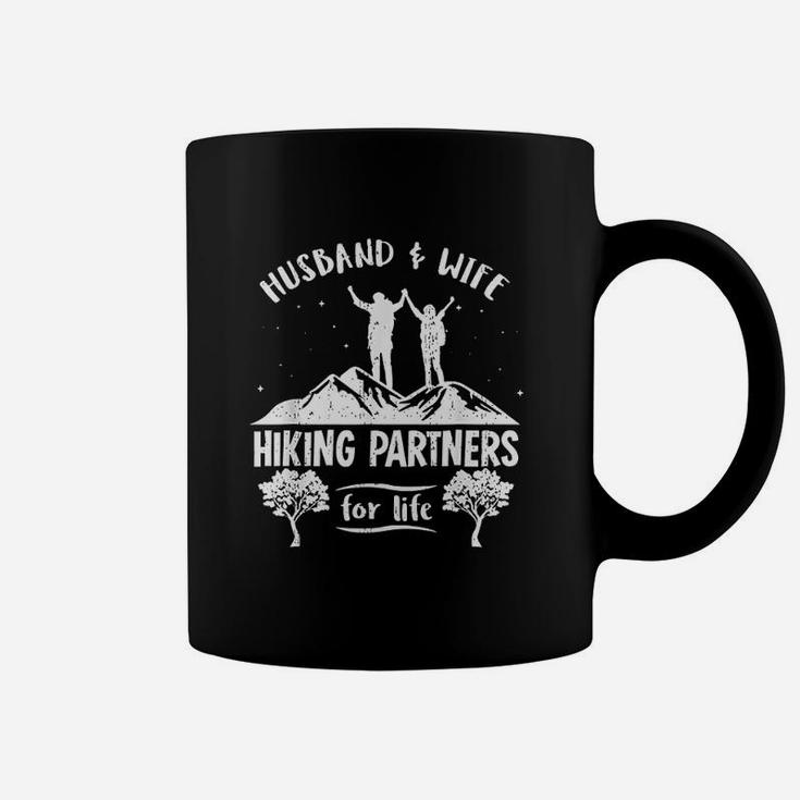 Husband And Wife Hiking Partners For Life Coffee Mug