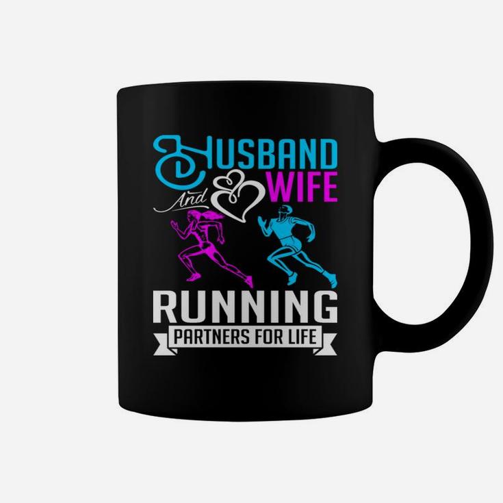 Husband And Wife Running Sweet Valentines Day 2018 Coffee Mug
