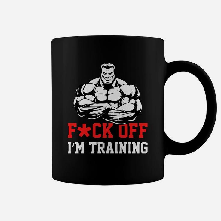 I Am Training Fitness Funny Fitness Training Coffee Mug