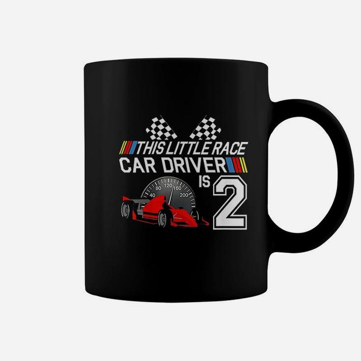 Kids 2 Year Old Race Car Birthday 2nd Racing Party Gift Coffee Mug