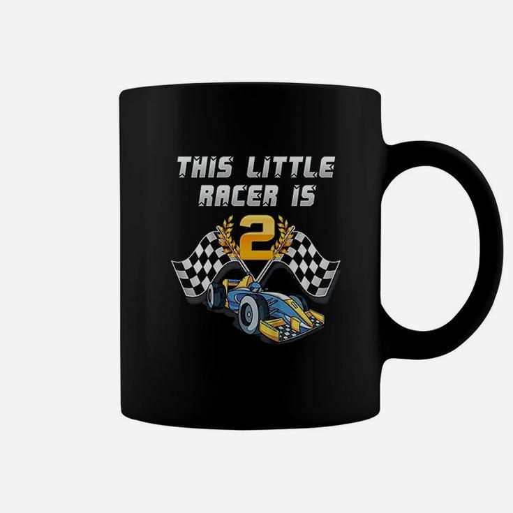 Kids Sports Car Racing Birthday Race Driver 2 Years Old Coffee Mug