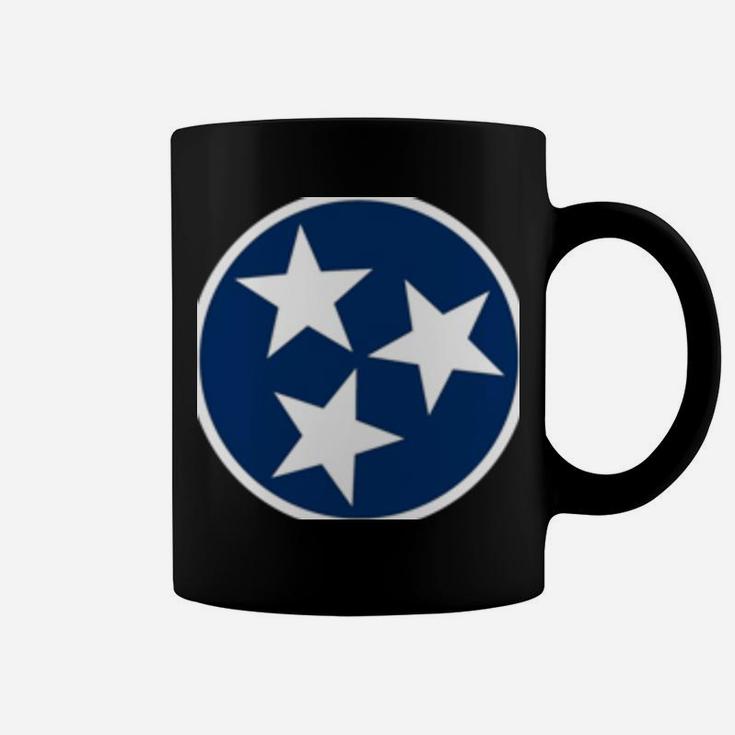 Knoxville Sweatshirt Cute Blue & White Tennessee Flag Knox Coffee Mug