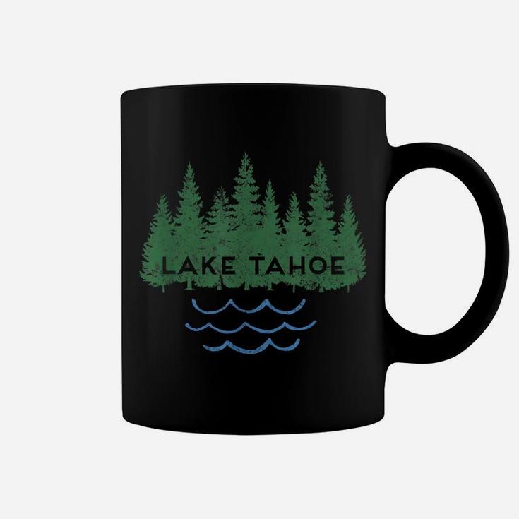 Lake Tahoe California Nevada Outdoor Lake Trees Coffee Mug