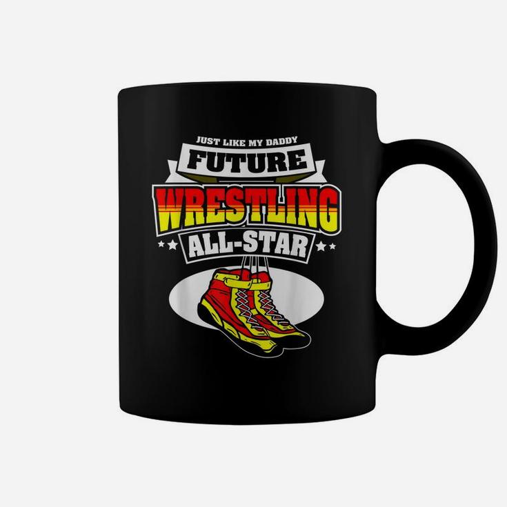 Like Daddy Future Freestyle Wrestling Boys Girls Gift Coffee Mug