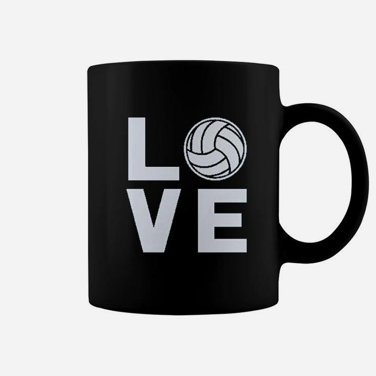 Love Volleyball Gift For Volleyball Fans Coffee Mug