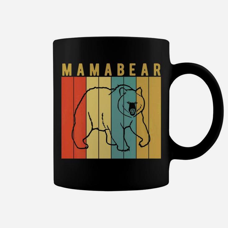 Mama Bear Vintage Retro Class Camping Gift Coffee Mug