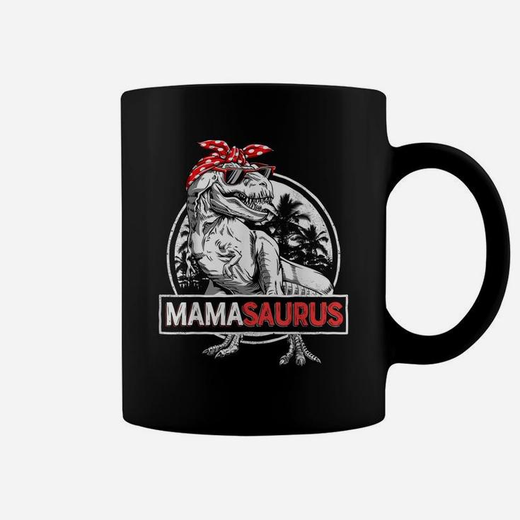 MamasaurusRex Dinosaur Funny Mama Saurus Family Matching Coffee Mug