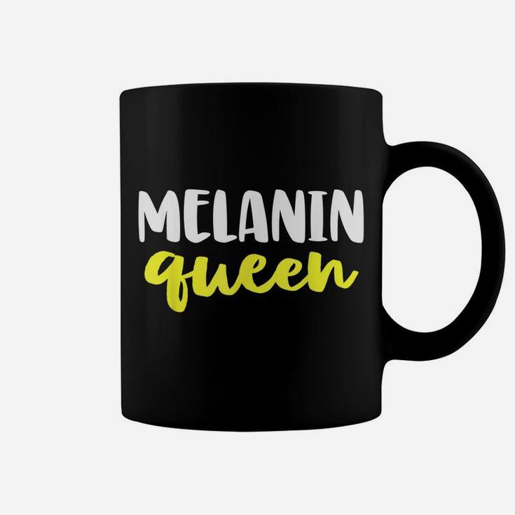 Melanin Queen Shirt For Women Pride Black History Month Coffee Mug