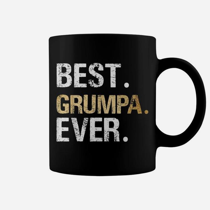Mens Grumpa Gift From Granddaughter Grandson Best Grumpa Coffee Mug