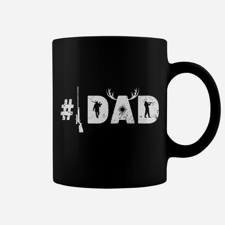 Mens Number One Best Hunting Dad Deer Hunter Father's Day Gift Coffee Mug