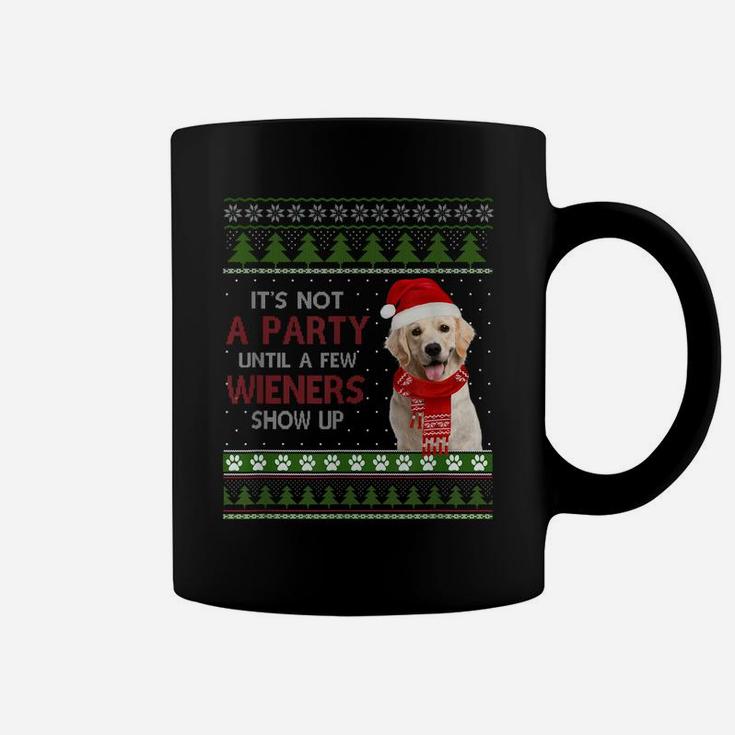 Merry Weiner Christmas Dog Xmas Coffee Mug
