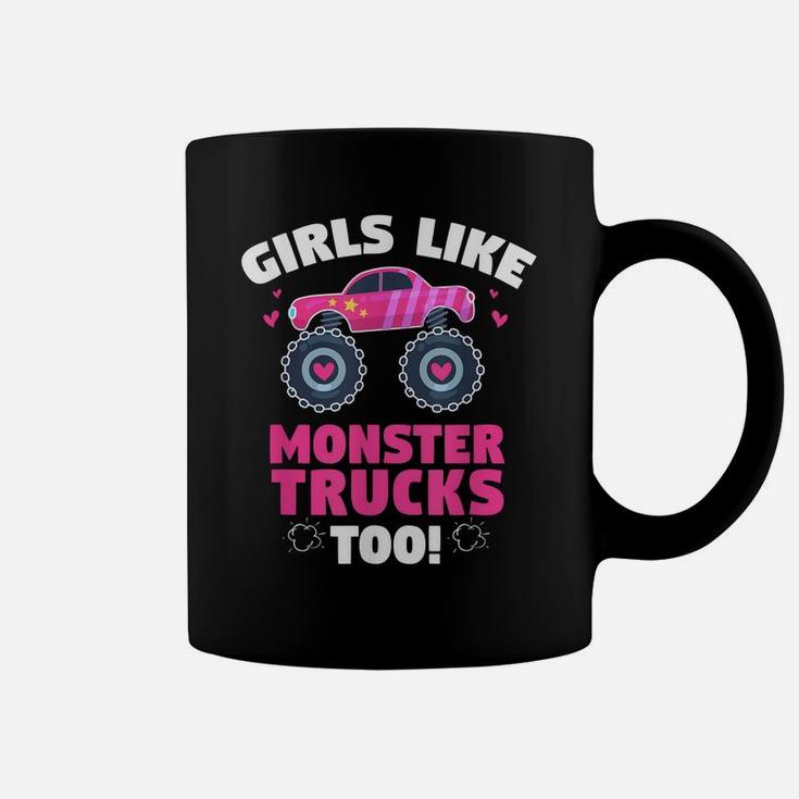 Monster Trucks Girls Like - Cute Monster Truck Lover Gift Coffee Mug