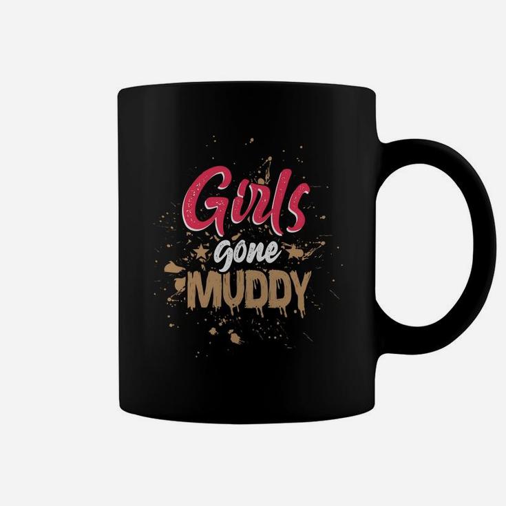 Mud Run Princess Girls Gone Muddy Team Girls ATV Coffee Mug