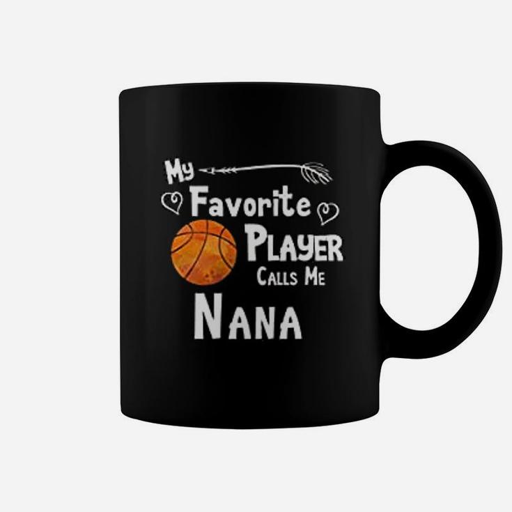 Nana Basketball Game Fan Sports Favorite Player Coffee Mug
