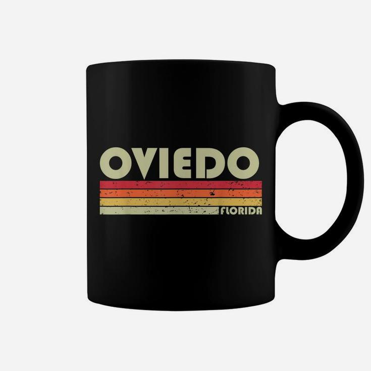 Oviedo Fl Florida Funny City Home Roots Gift Retro 70S 80S Coffee Mug