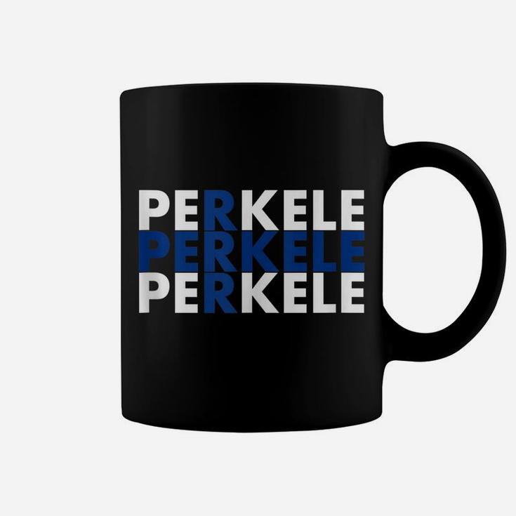 Perkele Finland Flag Finish Suomi Funny Devil Coffee Mug