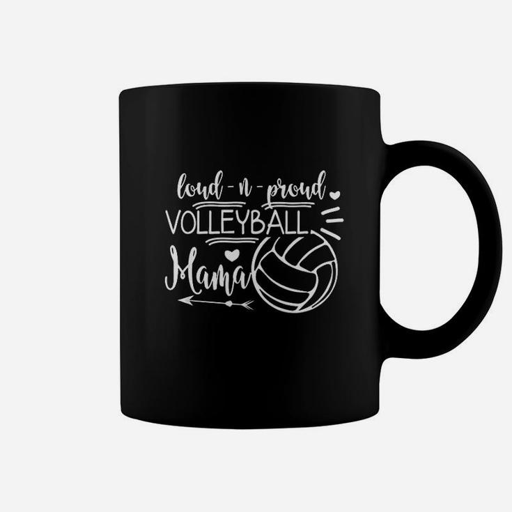 Proud Volleyball Mama Cute Volleyball Mom Gift Coffee Mug