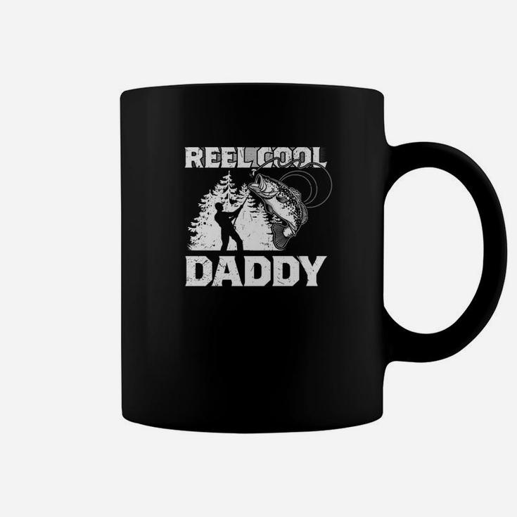 Reel Cool Daddy Fathers Day Fishing Lover Gift Coffee Mug